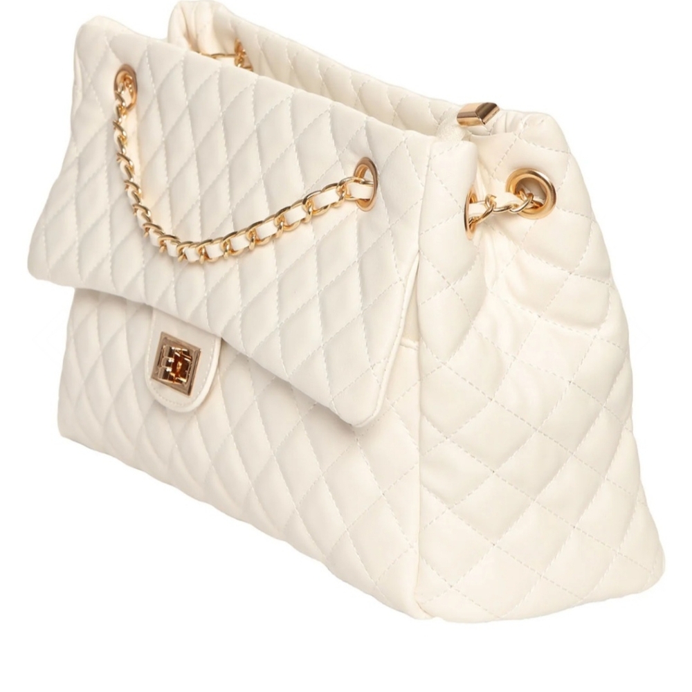 White Handbag